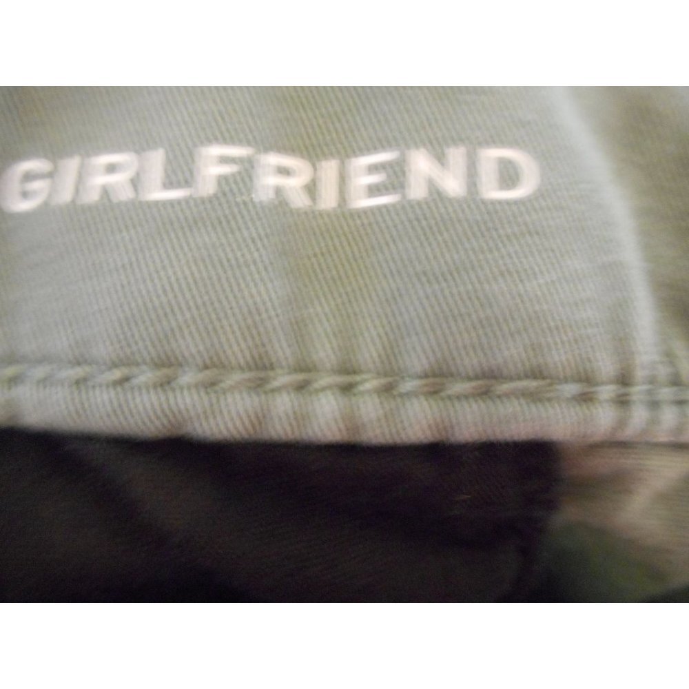 Casual Army Green Size 18 Girlfriend Casual Chino cotton Blend pants - Picture 4 of 6